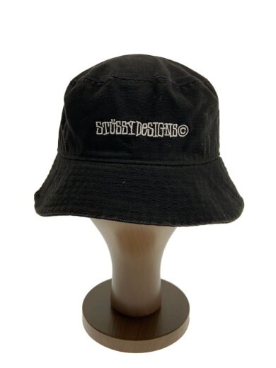 商品画像：バケットハット/M/コットン/BLK/無地/メンズ 1