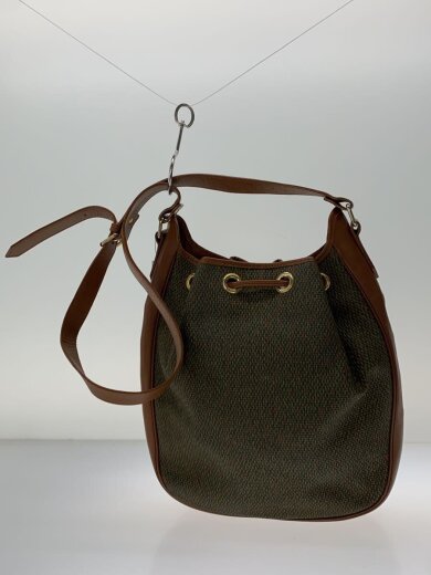 商品画像：ショルダーバッグ/レザー/BRW/総柄 3