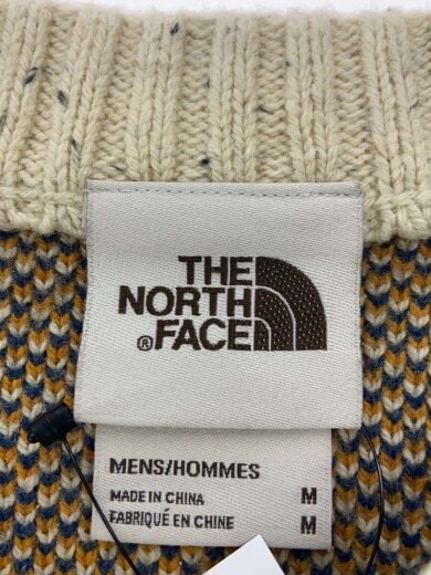 商品画像：ニット・セーター(厚手)/M/コットン/BEG/総柄 3