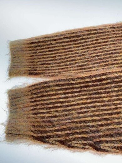 商品画像：カーディガン(厚手)/XL/ナイロン/BRW 5