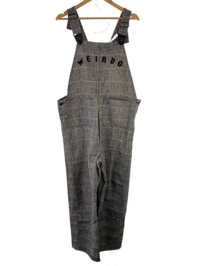 商品画像：オーバーオール/L/コットン/GRY/チェック/WRD-19-AW-17 1