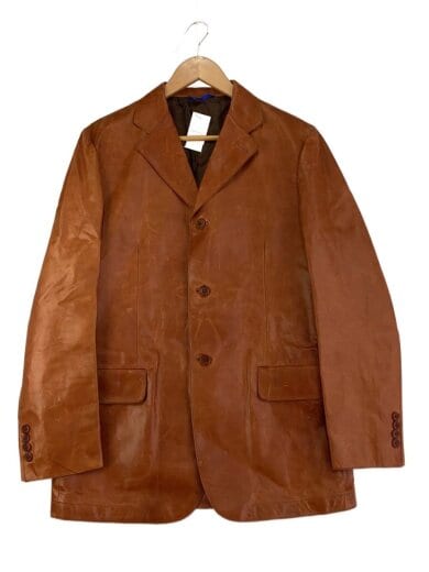 商品画像：レザージャケット・ブルゾン/XL/レザー/BRW/無地/563328 1