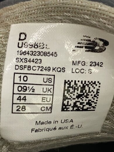 商品画像：U998/ブラック/28cm/BLK// 5