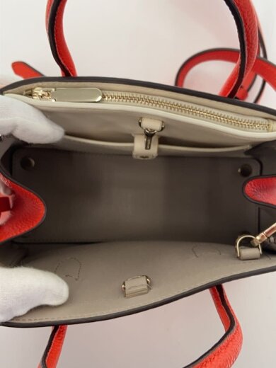 商品画像：ショルダーバッグ/レザー/RED 6