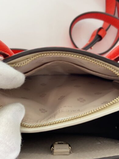 商品画像：ショルダーバッグ/レザー/RED 7