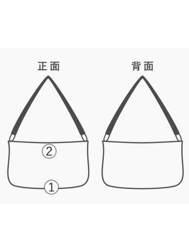 商品画像：トートバッグ/レザー/GRY/無地 8
