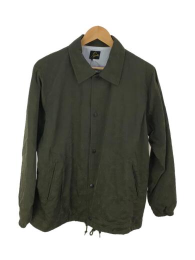画像：NeedlesCoach Jacket C/N Paisley Jacquard/ジャケット/S/コットン/カーキ/ペーズリー/1