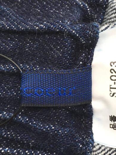 画像：veritecoeurサブリナストレッチパンツ/ボトム/3/コットン/インディゴ/ST-023/ヴェリテクール/4