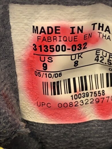 画像：NIKECALDERA/ハイカットスニーカー/27cm/ORN/スウェード/313500-0328