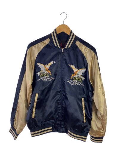 画像：一心如鏡スカジャン/M/ポリエステル/NVY/53103//1