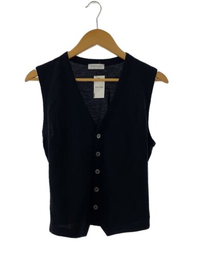 画像：Gran Sassoニットベスト(薄手)/--/ウール/BLK1