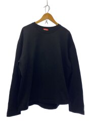 24SS/S-MACSIS-OD/スウェット/XL/コットン/BLK/無地/A09857