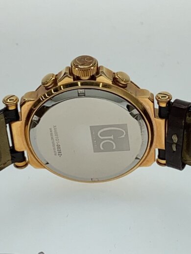 商品画像：クォーツ腕時計/アナログ/レザー/SLV/BRW/X44001G1 3