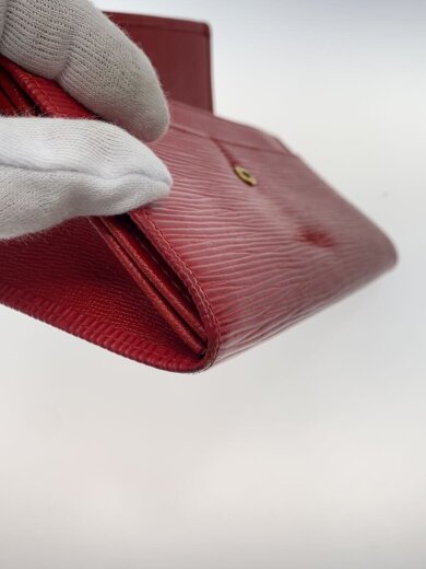 商品画像：ポシェット・ポルト・モネ・クレディ_エピ/レザー/RED/レディース 8