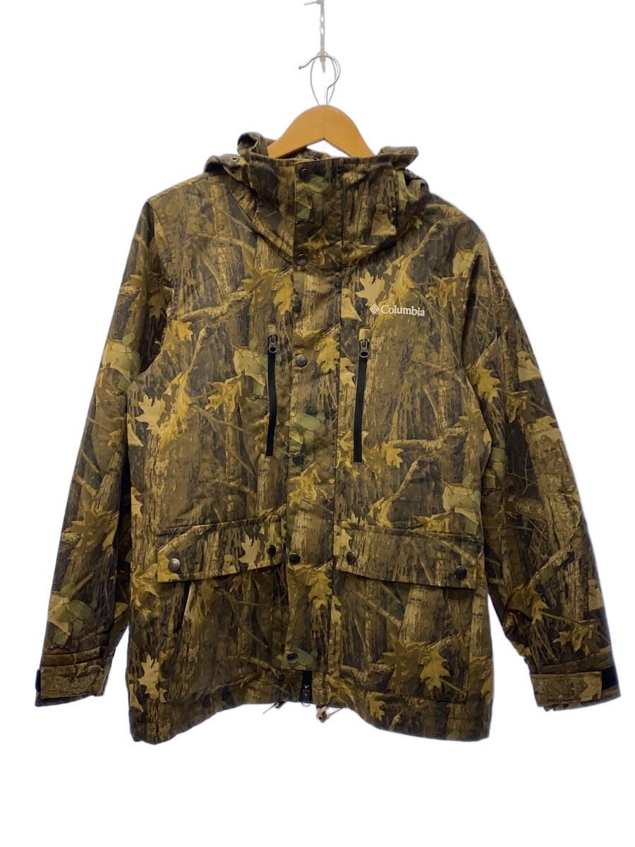 Columbia / ナイロンジャケット_PM3818/M/ナイロン/KHK/カモフラ