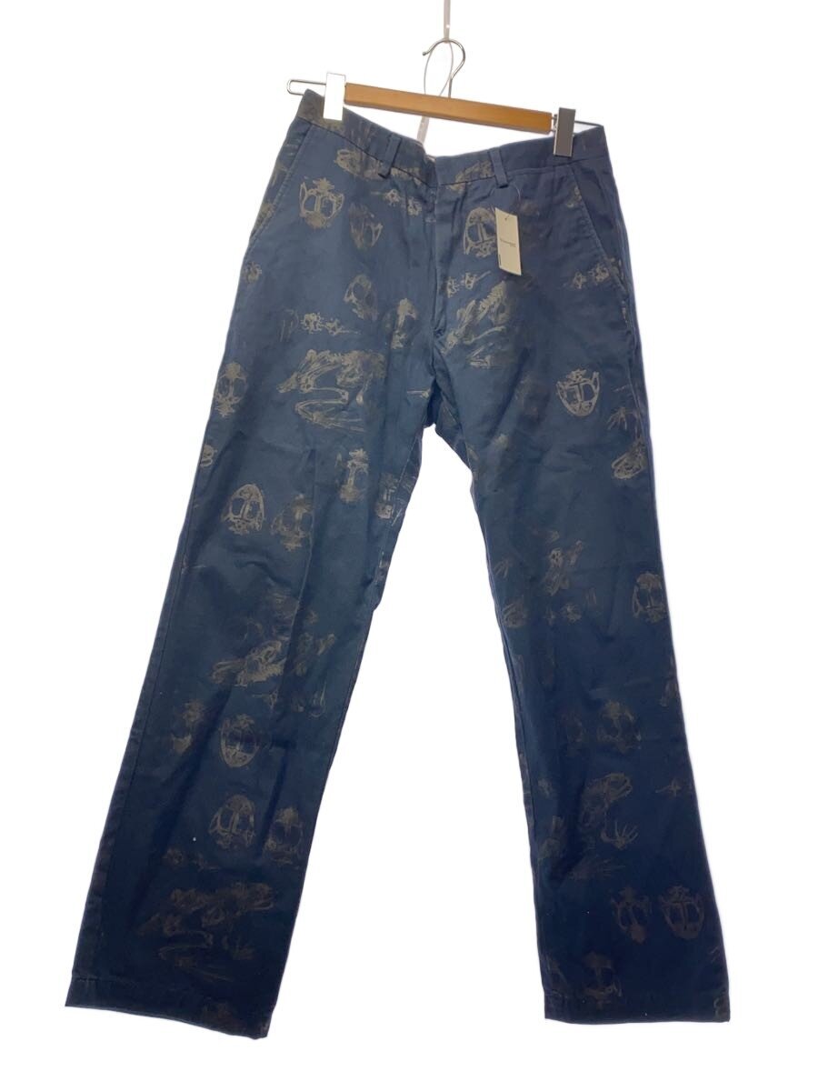 NEPENTHES / 骸骨/ボトム/M/コットン/NVY/プリント//