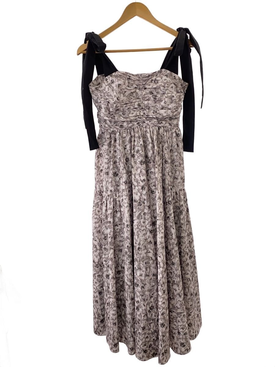 SNIDEL / ノースリーブワンピース/1/ポリエステル/GRY/花柄/SWFO241077