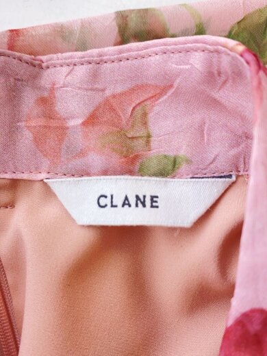 商品画像：SHEER/半袖ワンピース/0/ポリエステル/PNK/花柄/18112-5202 3