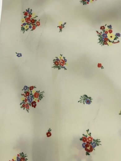 商品画像：COELIE/フリルキャミドレス/キャミワンピース/XS/ポリエステル/WHT/花柄/122535602 5