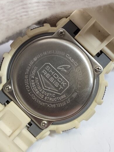 商品画像：クォーツ腕時計/デジタル/ラバー/GRY/WHT/5146 3