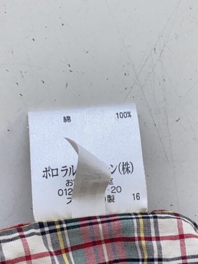 商品画像：長袖シャツ/M/コットン/マルチカラー/チェック/MNBLWOVM2C00442 4