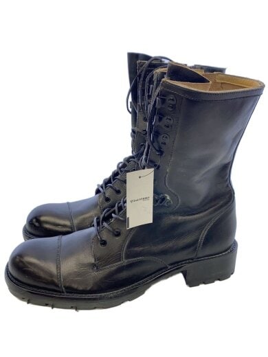 商品画像：サイドジップ/ダメージ加工/ブーツ/26.5cm/BLK 1