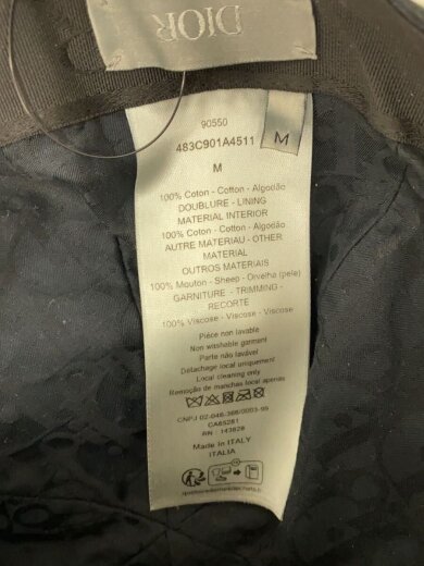 商品画像：キャップ/M/コットン/BLK/メンズ/483C901A4511 6