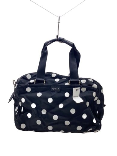 商品画像：ハンドバッグ/ナイロン/BLK/ドット 1