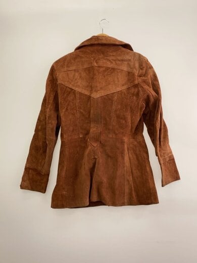 商品画像：70s/レザージャケット・ブルゾン/--/スウェード/BRW 2