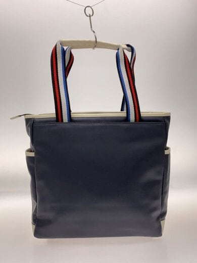 商品画像：トートバッグ/レザー/NVY/037701 3