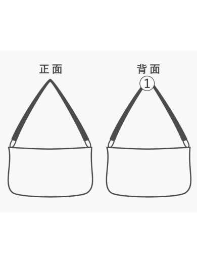 商品画像：トートバッグ/レザー/NVY/037701 8