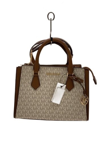 商品画像：ショルダーバッグ/レザー/WHT/総柄/AC-2104 1