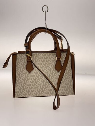 商品画像：ショルダーバッグ/レザー/WHT/総柄/AC-2104 3