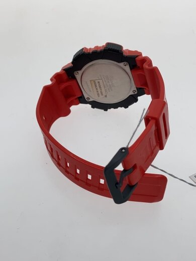 商品画像：ソーラー腕時計_その他/デジアナ/BLK/RED/SS 4