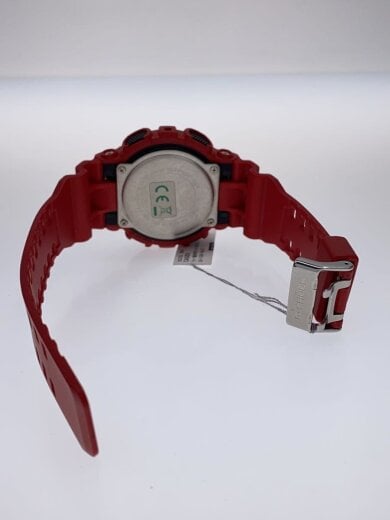 商品画像：クォーツ腕時計・G-SHOCK/デジアナ/BLK/RED/SS 4