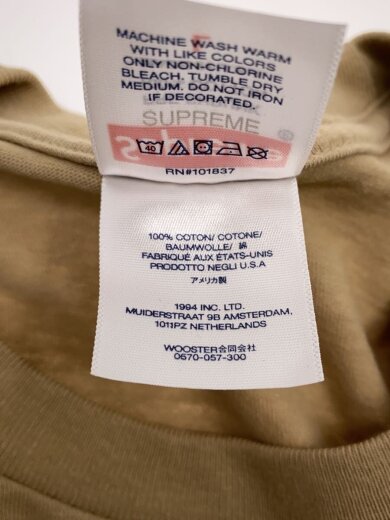 商品画像：23AW/Warm Up Tee/Tシャツ/L/コットン/BEG 4