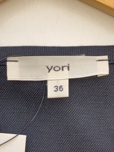 商品画像：ジレベスト/36/ポリエステル/NVY/無地 3