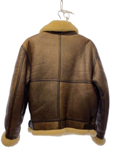 商品画像：TYPEB-3/ムートン/フライトジャケット/S/レザー/BRW 2