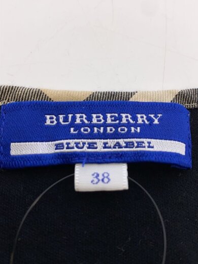 商品画像：ノバチェック/半袖カットソー/38/コットン/BLK/無地/FA501-151-09 3