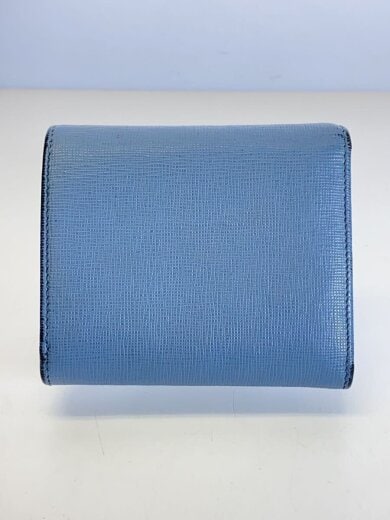 商品画像：2つ折り財布/--/BLU/無地/レディース 2