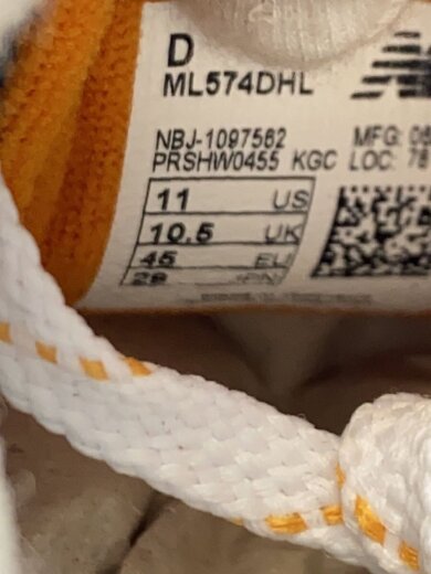 商品画像：ローカットスニーカー/29cm/NVY/ML574DHL 5