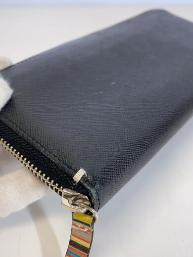 商品画像：長財布/レザー/BLK/無地/メンズ 7