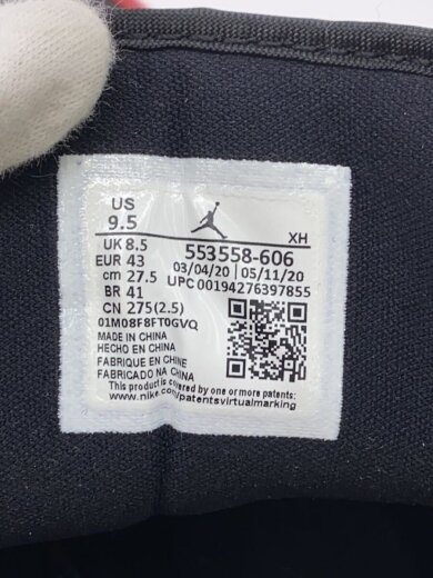 商品画像：AIR JORDAN 1 LOW_エアジョーダン 1 ロー/27.5cm/RED 5