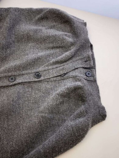 商品画像：カーディガン(厚手)/XXL/アクリル/GRY/SZ-N004/Lochaven/スコットランド製 6