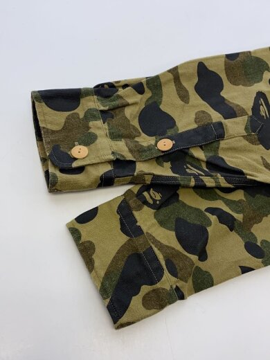 商品画像：長袖シャツ/L/コットン/KHK/カモフラ 5