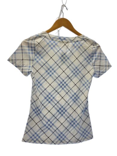 商品画像：Tシャツ/38/コットン/BLU/チェック/FA550-301-21// 2