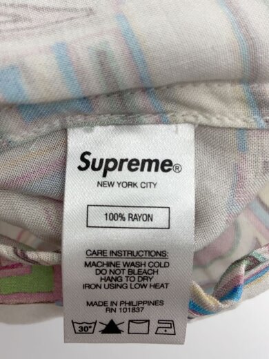 商品画像：20AW/Perspective Rayon S/S Shirt/半袖シャツ/L/レーヨン/マルチカラー 4