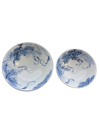 商品画像：組飯碗/ぶどう/和食器その他/2点セット/清水焼 2
