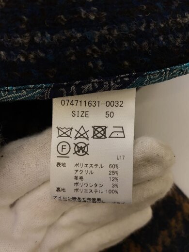 商品画像：BOB/チェスターコート/50/ポリエステル/マルチカラー/チェック/074711631-0032// 4