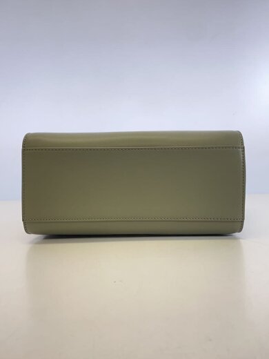 商品画像：ショルダー/サテンプリーツドスカーフ/トラペーズバッグ/--/KHK/無地/50671153 20L6// 4